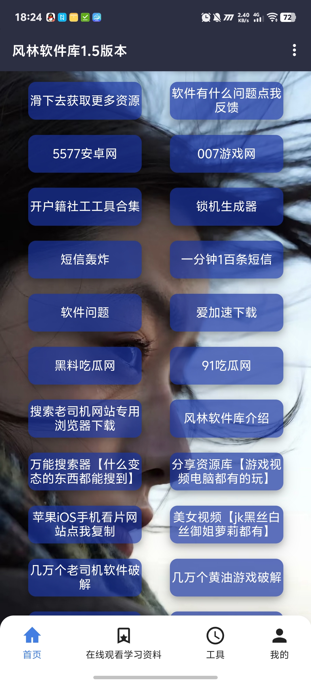 风林软件库截图-分类